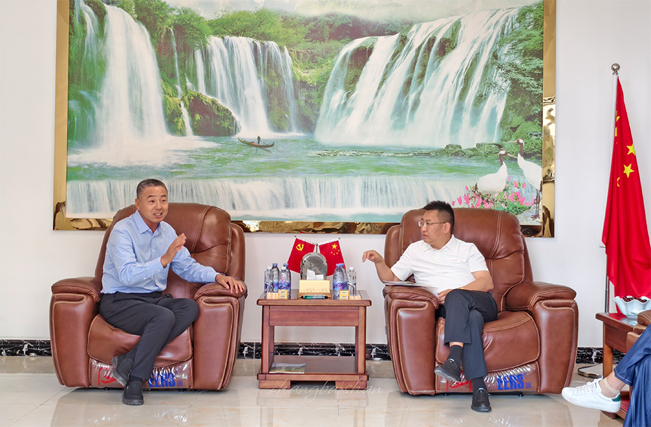 納雍縣黨政代表團赴魯考察綠環動力 共推瓦斯發電產業協作新篇