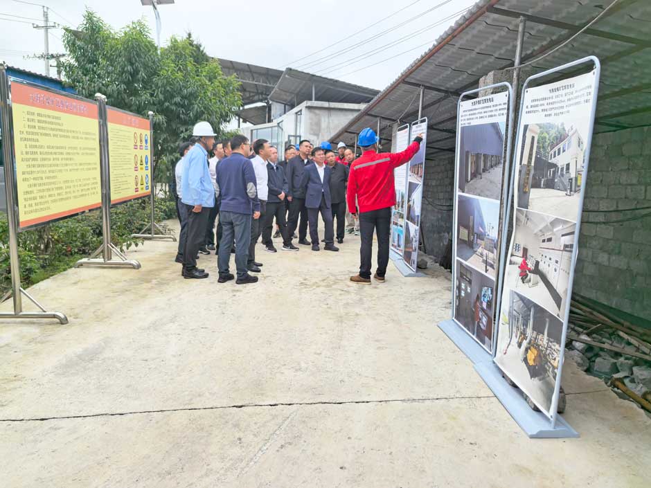 云南省市領導視察綠環(huán)旗下大海子瓦斯發(fā)電電站